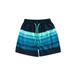 FOCUSNORM Kids Toddler Boys Beach Swim Trunks Drawstring Waist Swimsuit Swim Shorts Bottoms Casual Beach Shorts Bathing Suit