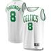 Men's Fanatics Branded Kristaps Porzingis White Boston Celtics Fast Break Player Jersey - Association Edition