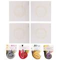 4 Sets Household Embroidery Floss Handcrafted Embroidery Kits Beginner Embroidery Kit Cat Embroidery Bag Accessories Cotton