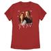 Women's Mad Engine Red Gossip Girl Valentine's Day T-Shirt