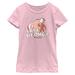 Youth Mad Engine Pink Curious George Valentine's Day T-Shirt