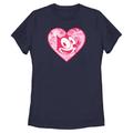 Women's Mad Engine Navy Felix the Cat Valentine's Day T-Shirt