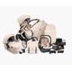 iCandy Peach 7 Travel System - Pushchair and Carrycot - Complete Car Seat Bundle Biscotti with LATTE Car Seat