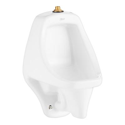 American Standard Allbrook FloWise 6550001.020 Vitreous China Siphon Jet Universal Urinal with Top Spud Inlet - 0.5 to 1.0 GPF