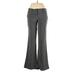 Tracy Evans Limited Dress Pants - Mid/Reg Rise Boot Cut Boot Cut: Gray Bottoms - Women's Size 7