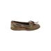 Sperry Top Sider Flats Brown Camo Shoes - Women's Size 7