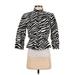 Kelly & Diane Jacket: Short Ivory Zebra Print Jackets & Outerwear - Women's Size 4