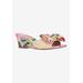 Women's Milena Sandal by J. Renee in Natural Pink Green (Size 9 M)