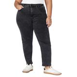 Plus Size Women's The Leigh Super Stretch Slim Jean by ELOQUII in Vintage Black (Size 16)