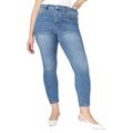 Plus Size Women's The Morgan Super Stretch Skinny Jean by ELOQUII in Medium Wash Denim (Size 14)