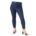 Plus Size Women's The Morgan Super Stretch Skinny Jean by ELOQUII in Indigo Rinse (Size 30)