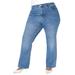 Plus Size Women's The Flare Jean by ELOQUII in Medium Wash Denim (Size 20)