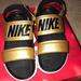 Nike Shoes | Last Chance Womens Size 6 Nike Sandal | Color: Black/Gold | Size: 6