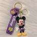 Disney Accessories | Mickey Mouse Keychain | Color: Purple | Size: Os