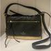 Kate Spade Bags | Kate Spade Woven Raffia/Black Leather Shoulder Bag | Color: Black/Tan | Size: Os