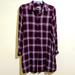 American Eagle Outfitters Dresses | American Eagle Plaid Shirt Dress | Color: Red | Size: L