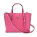 Coach Bags | Coach Women's Mollie Leather Tote 25 Pink Crossbody Purse Nwt | Color: Pink | Size: 10" X 8" X 4"