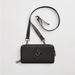 Zara Bags | Nwt. Zara Black Monochrome Mobile Phone Bag. | Color: Black | Size: Os