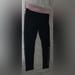 Pink Victoria's Secret Pants & Jumpsuits | Pink Victoria Secret Yoga Fold Over Leggings Women’s Size Large Nwt | Color: Pink/Red | Size: L