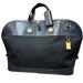 Dooney & Bourke Bags | Dooney & Bourke Extra Large Weekender Travel Bag Black Leather Twill Vtg | Color: Black | Size: Os