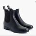 J. Crew Shoes | J. Crew Mercantile Black Chelsea Rain Boots | Color: Black | Size: 7