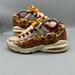 Nike Shoes | Nike Air Max 95 Giraffe Safari Jungle Gym Shoes Sneakers Size 7y 8.5 Womens | Color: Brown/Cream | Size: 7bb