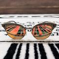 Gucci Accessories | Gucci Sunglasses Rare Gg0220s 001 Bronze Frame Orange Gold Mirror Lens 52mm | Color: Gold/Tan | Size: Os