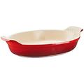 Le Creuset Tradition – Oval Baking Dish 36 cm, Porcelain, cherry red, 24 cm