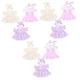 Toyvian 9 Pcs Kids Doll Clothes Simulation Doll Clothes Dressing Game Clothes Exquisite Doll Clothes Girl Baby