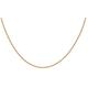 Carissima Gold Women's 9 ct Rose Gold 30 Rope Chain Necklace of Length 61 cm/24 Inch