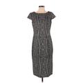 Marc New York Andrew Marc Cocktail Dress - Sheath: Gray Marled Dresses - Women's Size 4