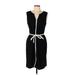 Talbots Casual Dress - Sheath: Black Print Dresses - Women's Size 12