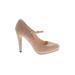 Guess Heels: Pumps Stiletto Cocktail Tan Print Shoes - Women's Size 7 1/2 - Round Toe