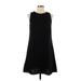 Babaton Casual Dress - A-Line: Black Solid Dresses - Women's Size 8