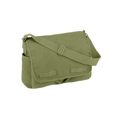 Rothco Vintage Unwashed Canvas Messenger Bag Olive...