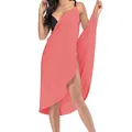 NSANGU-Robe ronde sexy pour femmes Industries ong de protection solaire vêtement de plage d'été