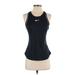 Nike Active Tank Top: Black Activewear - Women's Size Small