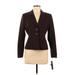 B. Moss Blazer Jacket: Burgundy Jackets & Outerwear - Women's Size 6 Petite