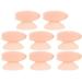 8Pcs Silicone Lip Brush Covers Lip Brush Dust-proof Covers Anti-loss Makeup Brush Covers