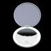 Luminous Portable Mirror Small Magnification Mirrors Gift Lighted Makeup with Miss Travel