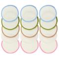 15 Pcs Makeup Remover Pads Removal Cloths Reusable Cleaning for Girls Facial Powder Puff Travel