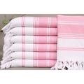 Handwoven Dish Towel Hair Drying Towel Pink-White Towel Diamond Towel 18x40 Inches Gift For Her Bulk Order Towel Hand Towel