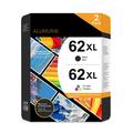 62XL Ink Cartridge Combo Pack 62 Ink Cartridge Replacement for HP Ink 62 XL 62XL for Envy 7645 Printer Ink Cartridges 5660 5540 7645 5640 7644 OfficeJet 5740 5742 Printer