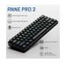 ANNE PRO 2 Wired/Bluetooth 60% Mechanical Black Keyboard RED Switch USB23_KR