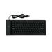 Pristin Keyboard USB Wired 84 Spanish USB Wired Silicone Soft Waterproof Computer Laptop Silicone Soft Silicone BUZHI Silicone Waterproof Computer Soft Silicone Waterproof ERYUE QISUO