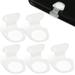 8 Pcs Type-C Anti Dust Plugs Luminous USB Charging Ports Dust Covers Compatible for Most Type C Phones