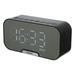 Portable Speaker Clocks Digital Speaker Clock Digital Alarm Clock Large Screen Clock Wireless Speaker Clock Speaker Clock Wireless Clock Abs