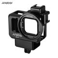 Andoer Camera Cage Camera Video Video Case Cold Mount 55mm Case Dual Cold Dual Cold Mount Filter Adapter 9 55mm Filter Adapter Case Dual AINN QISUO dsfen