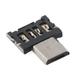 Viccilley OTG Adapter - Mini USB Flash U Disk DM OTG Converter Adapter Micro USB Male to USB Female