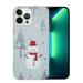 COMIO Christmas Snowman Tree Phone Case Compatible with iPhone 15 Proï¼ŒCute Christmas Phone Case for Girls Women Menï¼ŒCool Trendy Cover Case for iPhone 15 Pro